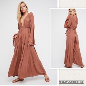 ☀️NWOT Free People Bellapaise Onesie Jumpsuit
